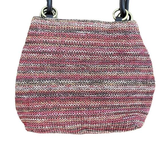 STRADA woven shoulder bag with small change purse - Picture 3 of 6